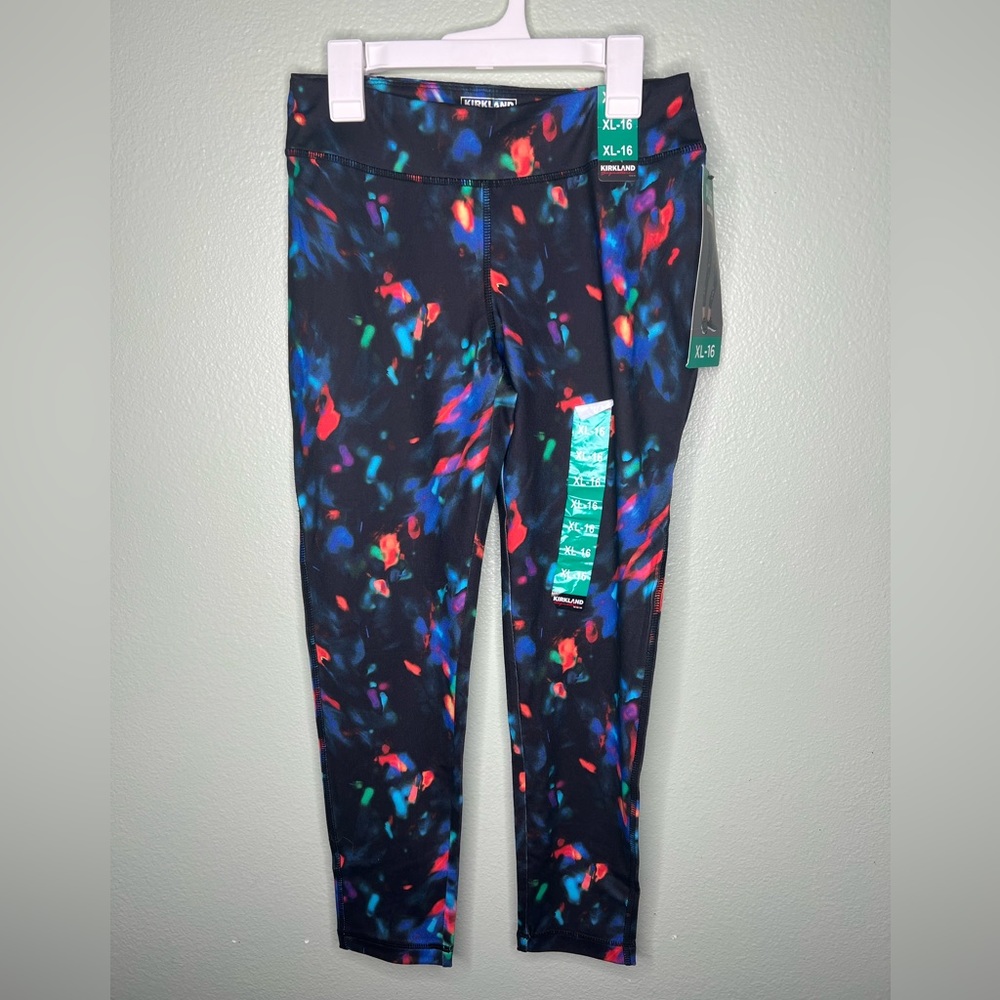 Kirkland multi color leggings Size XL